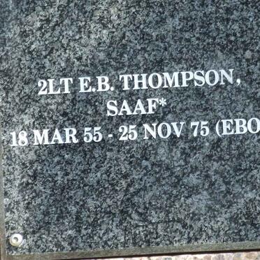 THOMPSON E.B. 1955-1975