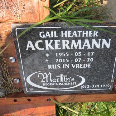 ACKERMANN Dirk Jacobus 1952-2014 & Gail Heather 1955-2015  _2