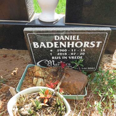 BADENHORST Daniel 1960-2018