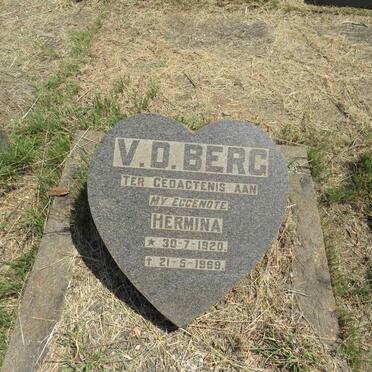 BERG Hermina, v.d. 1920-1969