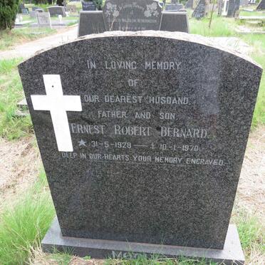 BERNARD Ernest Robert 1928-1970
