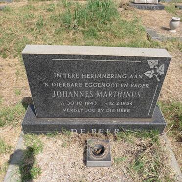 BEER Johannes Marthinus, de 1943-1984