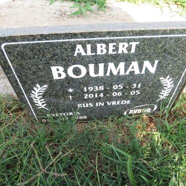 BOUMAN Albert 1938-2014