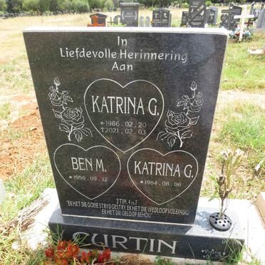 CURTIN Ben M. 1956- & Katrina G. 1964- :: CURTIN Katrina G. 1986-2021