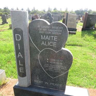 DIALE Maite Alice 1988-2016