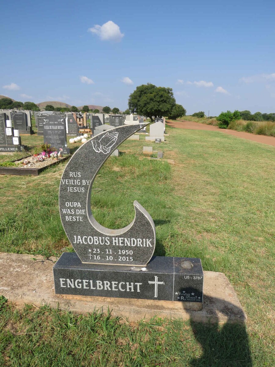 ENGELBRECHT Jacobus Hendrik 1950-2015