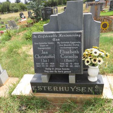 ESTERHUYSEN Jan Christoffel 1928-2021 & Elizabeth Cornelia 1932-2021