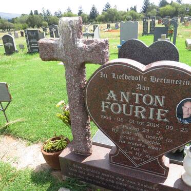 FOURIE Anton 1964-2018