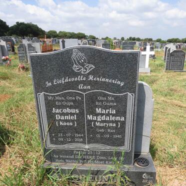 GREUNING Jacobus Daniel, van 1944-2018 & Maria Magdalena RAS 1945-