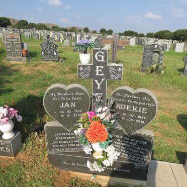 GEYE? Jan 1934-2014 & KOEKIE 1941-2019