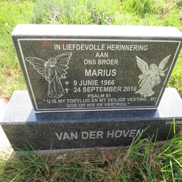 HOVEN Marius, van der 1966-2016
