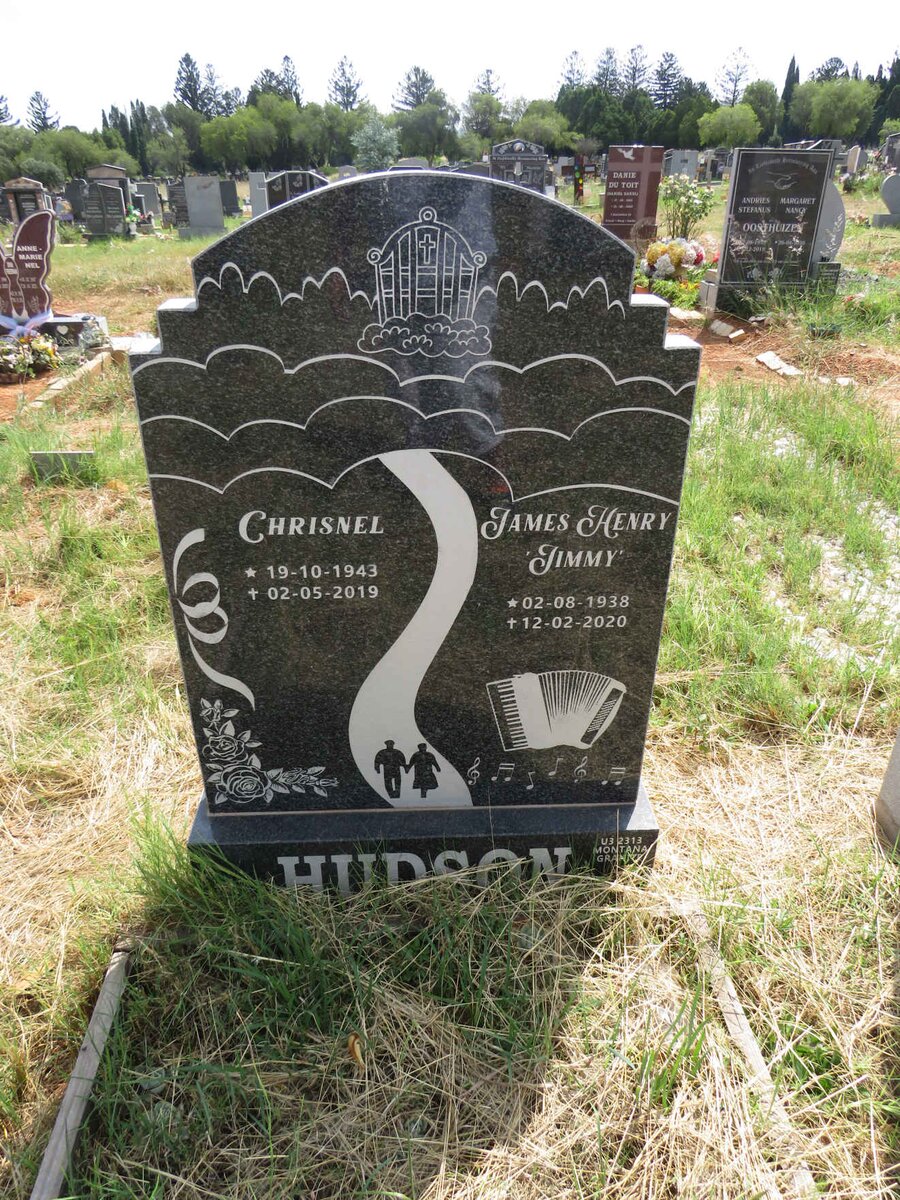 HUDSON James Henry 1938-2020 & Chrisnel 1943-2019