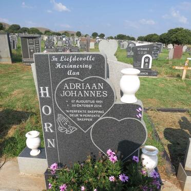 HORN Adriaan Johannes 1951-2014