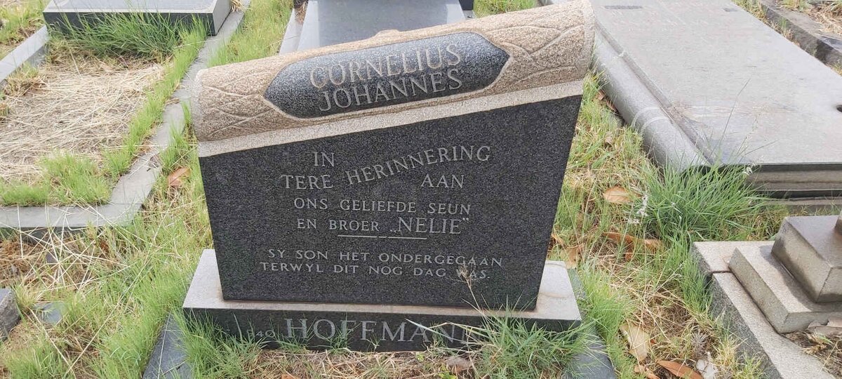 HOFFMANN Cornelius Johannes 