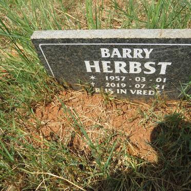 HERBST Barry 1957-2019
