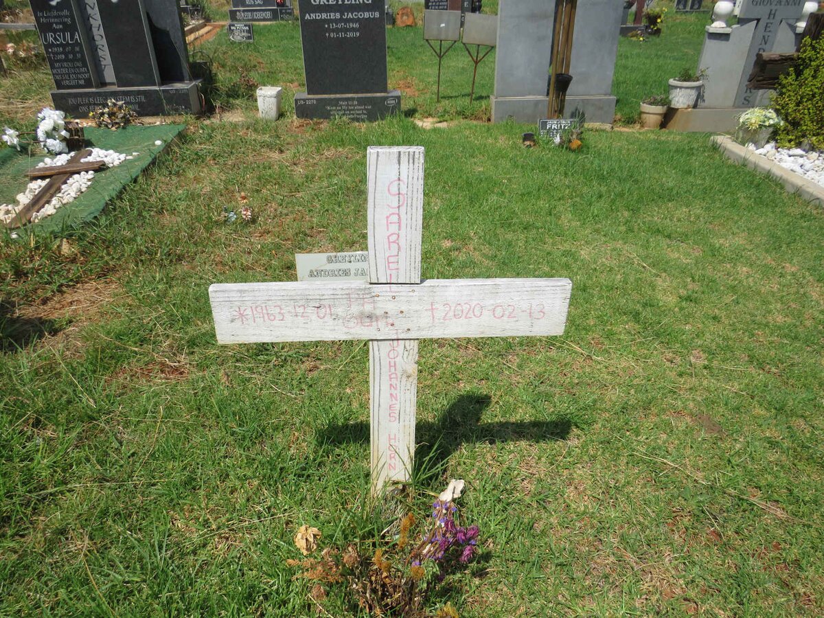 HORN Sarel Johannes 1963-2020