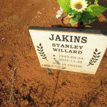 JAKINS Stanley Willard 1943-2022