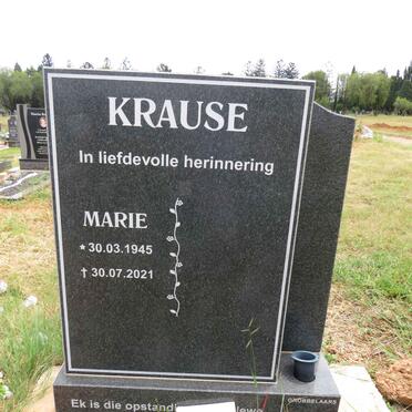 KRAUSE Magdalena Johanna Hendrina Christina 1945-2021