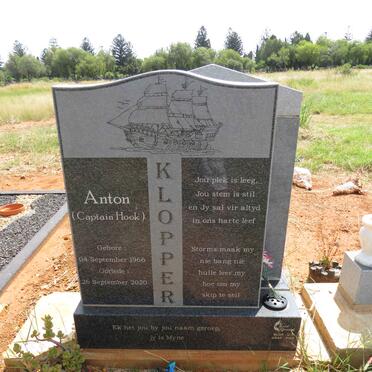 KLOPPER Anton 1966-2020