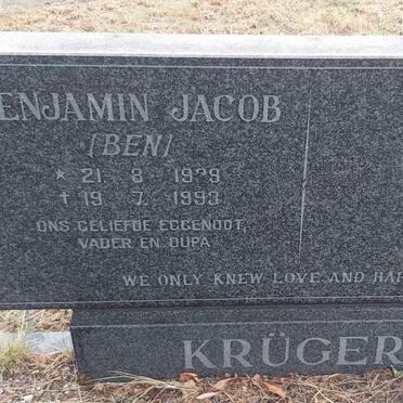 KRUGER Benjamin Jacob 1929-1993