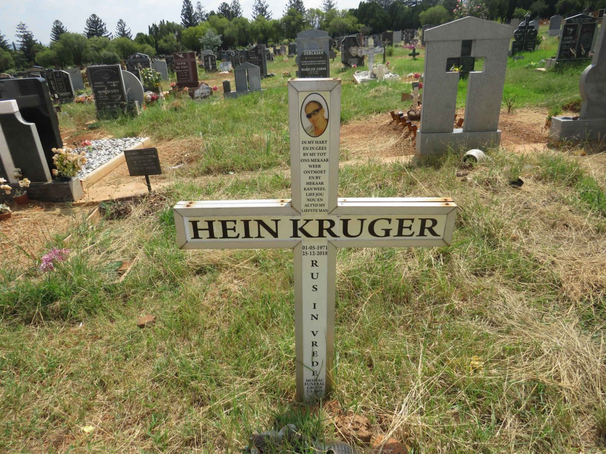 KRUGER Hein 1971-2018 