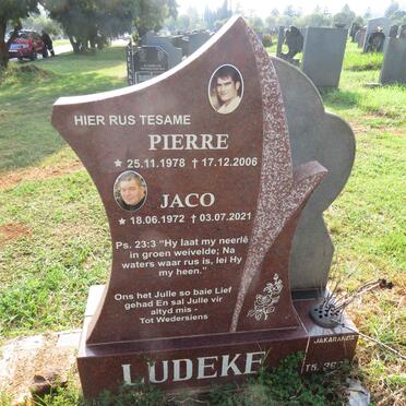 LUDEKE Jaco 1972-2021 :: LUDEKE Pierre 1978-2006