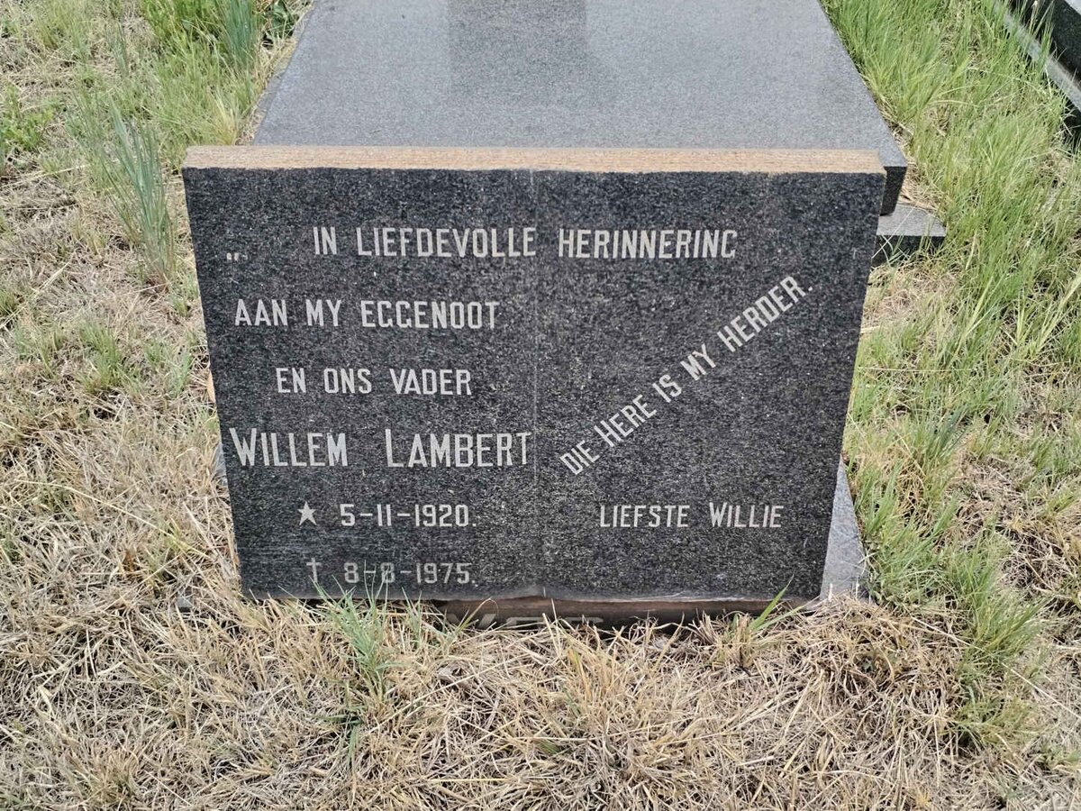 LAMBERT Willem 1920-1975