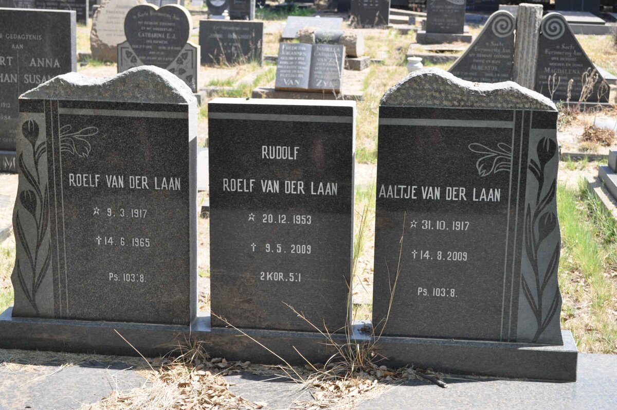 LAAN Roelf, van der 1917-1965 &amp; Aaltje 1917-2009 :: VAN DER LAAN Rudolf 1953-2009