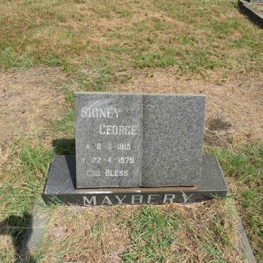 MAYBERY Sidney George 1915-1979