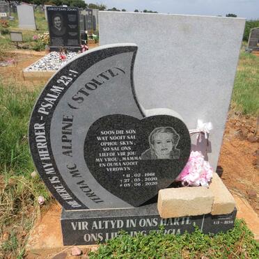 MCALPINE Tercia nee STOLTZ 1961-2020