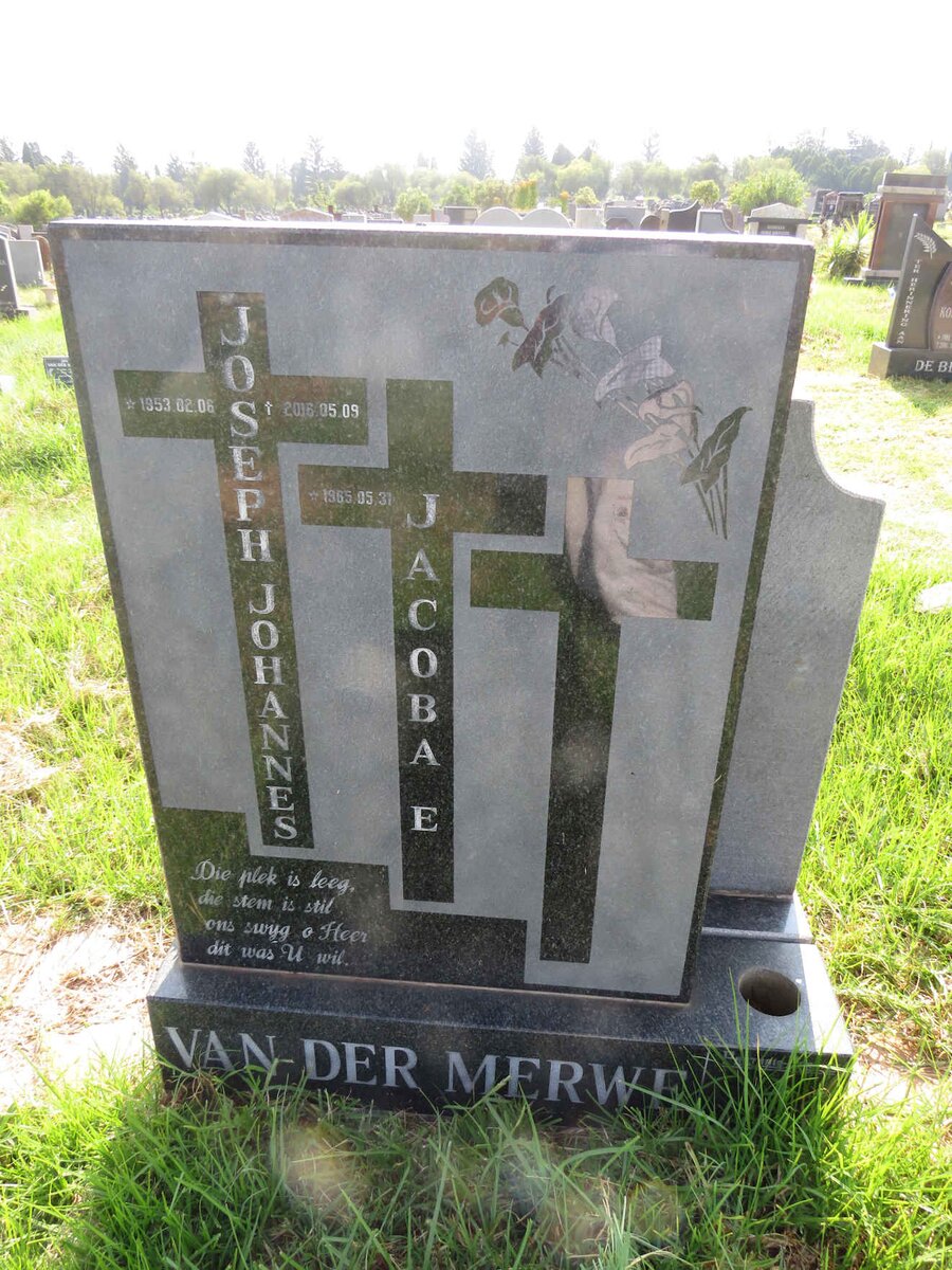 MERWE Joseph Johannes, van der 1953-2016 & Jacoba E. 1965- 