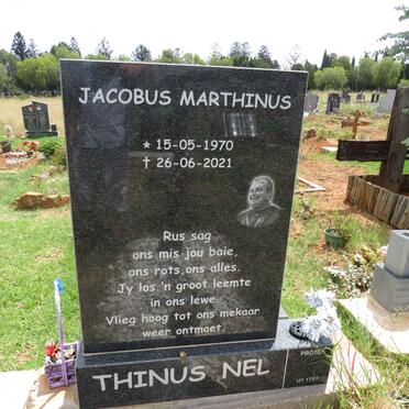 NEL Jacobus Marthinus 1970-2021