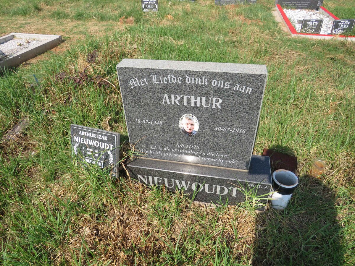 NIEUWOUDT Arthur Izak 1948-2016