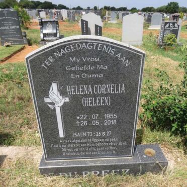 PREEZ Helena Cornelia, du 1955-2018