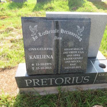 PRETORIUS Karliena 1975-2015