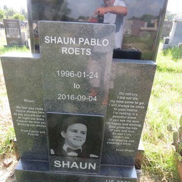 ROETS Shaun Pablo 1996-2016