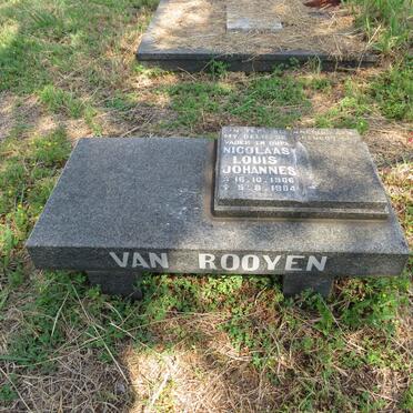 ROOYEN Nicolaas Louis Johannes, van 1906-1964 _1
