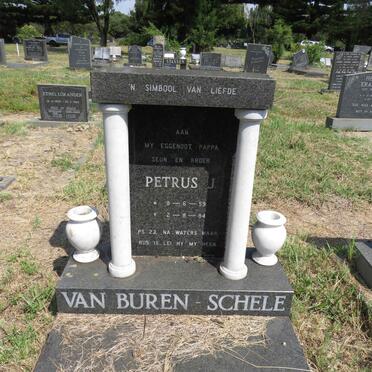 SCHELE Petrus J., VAN BUREN- 1959-1984
