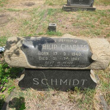 SCHMIDT Philip Charles 1940-1965