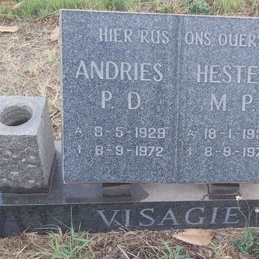 VISAGIE P.D. 1929-1972 & M.P. 1930-1972