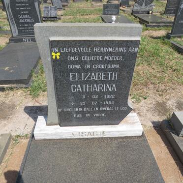 VISAGIE Elizabeth Catharina 1922-1984