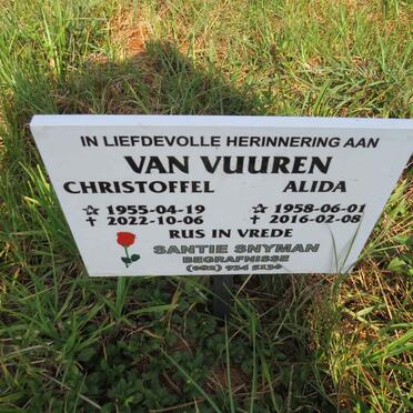 VUUREN Christoffel, van 1955-2022 & Alida 1958-2016