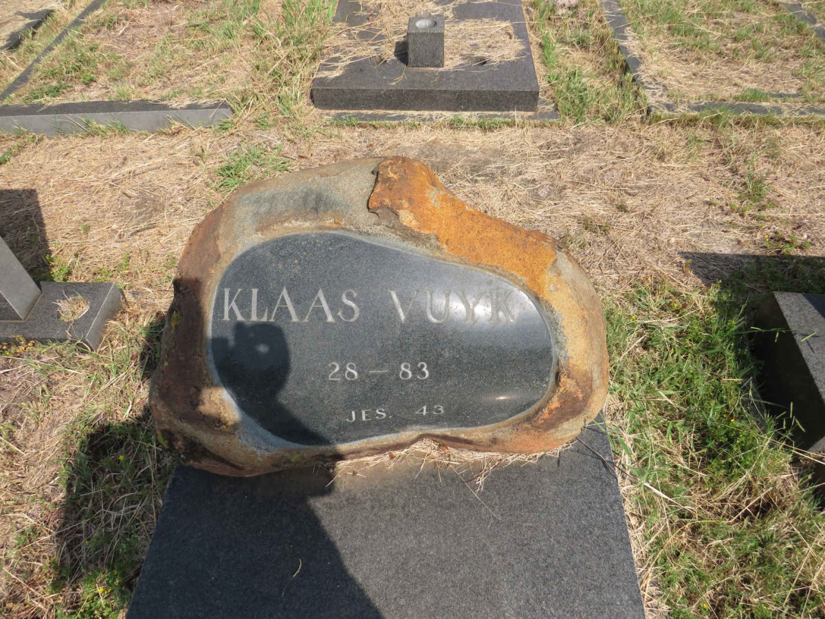VUYK Klaas 1928-1983