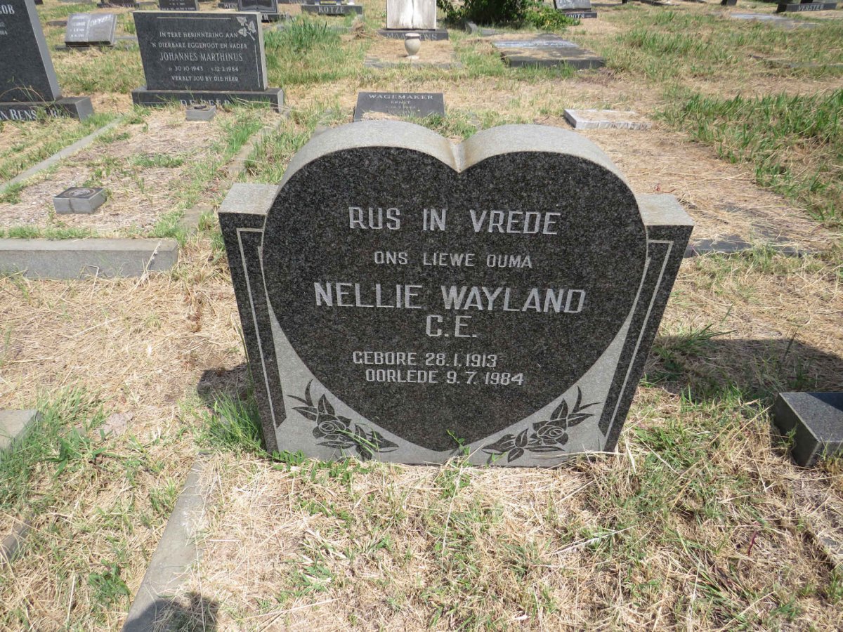 WAYLAND C.E. 1913-1984