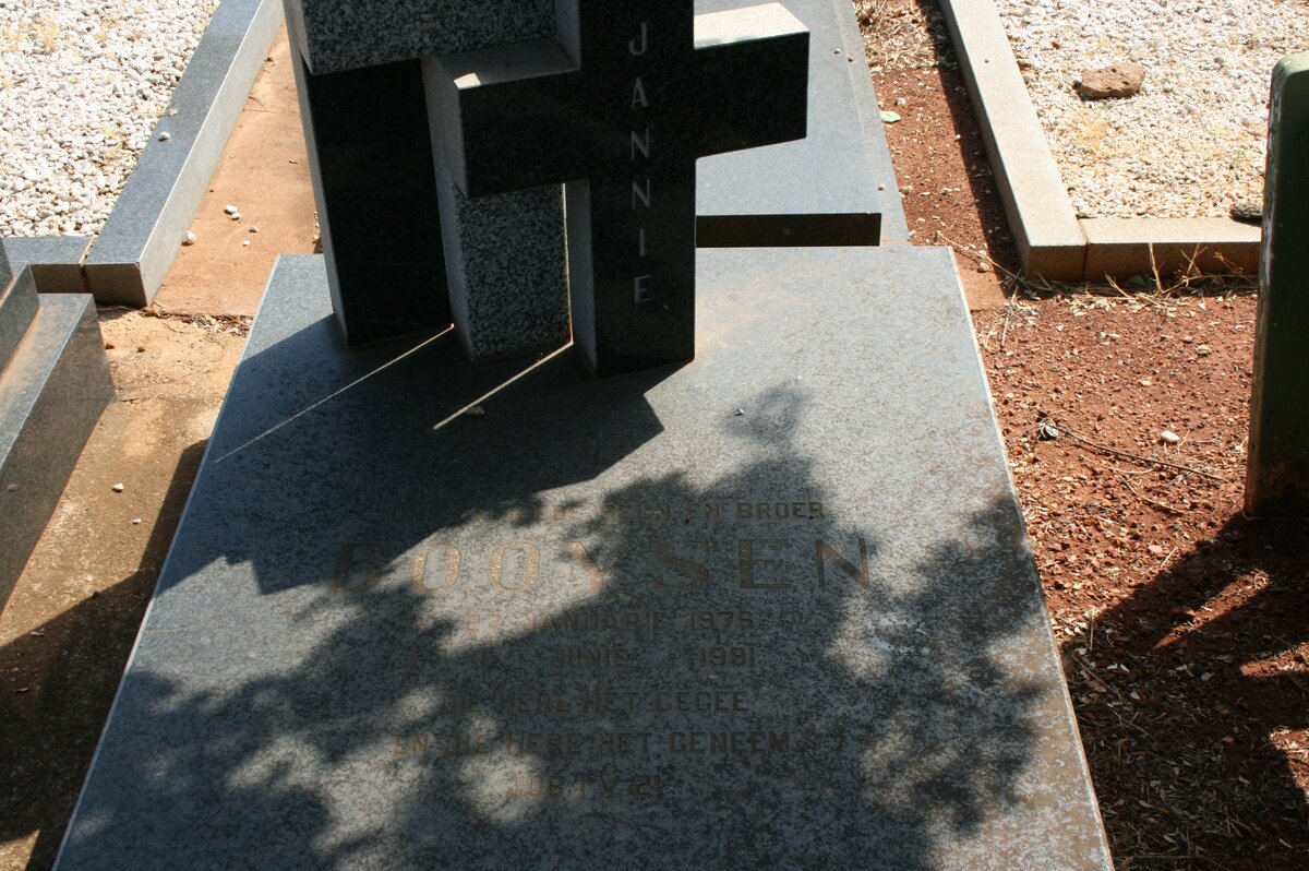 BOOYSEN Jannie 1976-1991