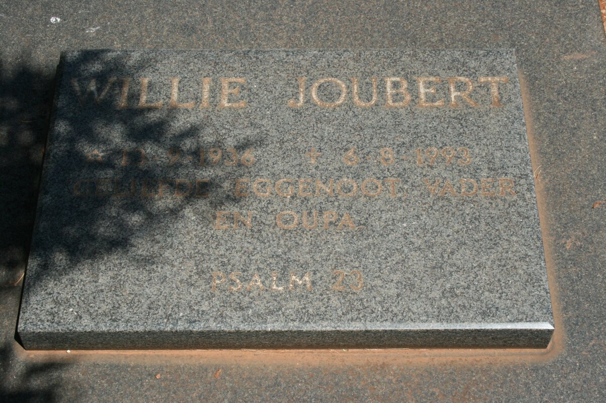JOUBERT Willie 1936-1993