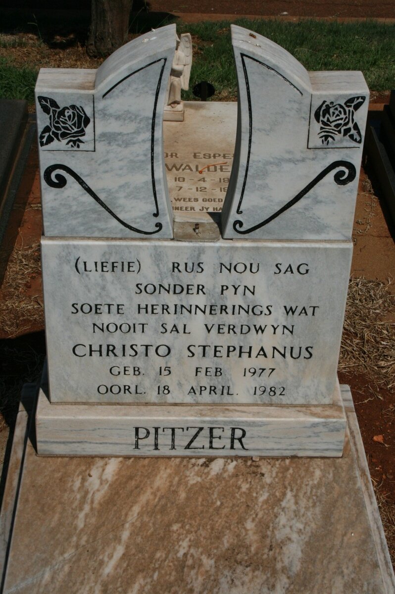 PITZER Christo Stephanus 1977-1982