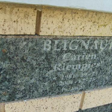BLIGNAUT Carien 1981-2004