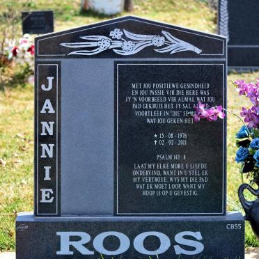 ROOS Jannie 1976-2011