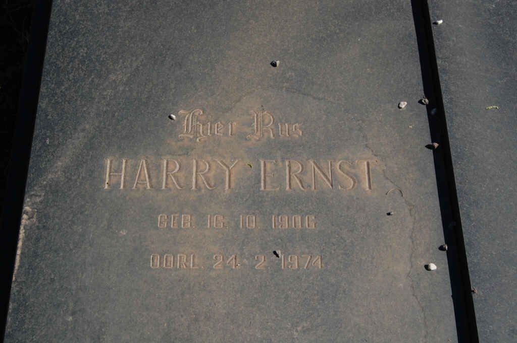 ERNST Harry 1906-1974